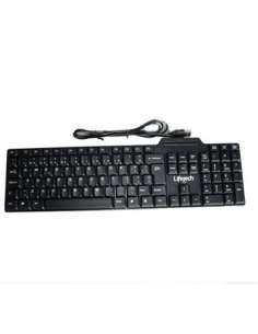 Teclado Basic Fit Preto USB...