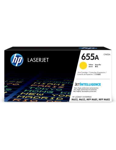 CF452A HP 655A - Amarelo - original -...