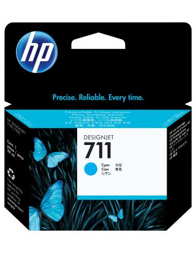 CZ130A HP 711 - 29 ml - azul cyan -...