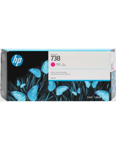 676M7A HP 738 - 300 ml - magenta -...