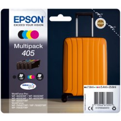 Tinteiro EPSON 405 Pack 4 Cores - WF-3820/3825/4820/4825/4830/7830/7835/7840 C13T05G64010