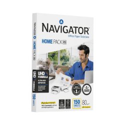 Papel 080gr Fotocopia A4 Navigator Home Pack 1x150Fls 1801029