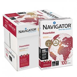 Papel 100gr Fotocopia A4 Navigator Presentation 5x500Fls 1801125