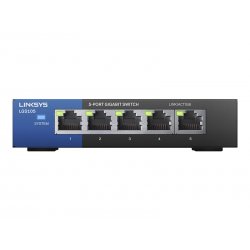 Linksys Business LGS105 - Interruptor - sem gestão - 5 x 10/100/1000 - desktop - AC 100/230 V LGS105-EU