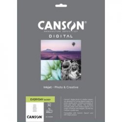 Papel 200gr Foto Canson Everyday Glossy A4 15 Folhas 1084333
