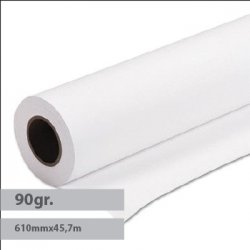 Papel 0610mmx045,7m 090g Premium Coated Evolution 1 Rolo 1821086