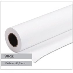 Papel 1067mmx045,7m 090g Premium Coated Evolution 1 Rolo 1821098