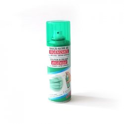 Solução Álcool Gel Higienizante Spray para Máscaras 200ml 683112525