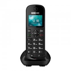 Telefone Secretaria Maxcom  Comfort MM35D Single SIM 2G Preto MM35DBlack