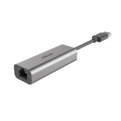 Adaptador ASUS Rede USB-C2500, USB Type-A para 2.5G Base-T Ethernet RJ45 90IG0650-MO0R0T