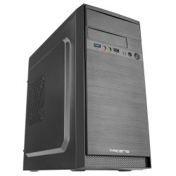Caixa TACENS ANIMA AC4 MINI TOWER, MICRO ATX, BRUSHED ALUMINUM, USB 3.0, 3X SSD/HDD, UP TO 3 FANS AC4
