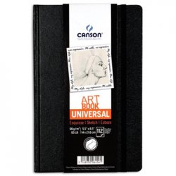 Caderno Canson Artbook Universal Fino A5 96g 112Fls 1080006456