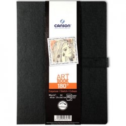 Caderno Canson Artbook 180º A5 96g 80Fls 1080006460