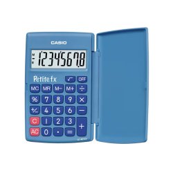 Calculadora de Bolso Casio LC401LV Azul 8 Digitos CAS-LC401LVBU