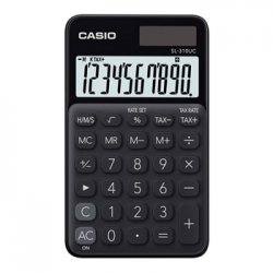 Calculadora de Bolso Casio SL310UCBK Preto 10 Digitos CAS-SL310UCBK