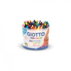 Lápis de Cera 12 Cores x5 60un Giotto Maxi 160519200