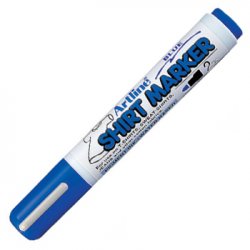 Marcador Tecidos Azul 2mm ShirtMarker Artline EKT 1un 1301602