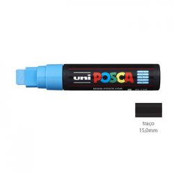 Marcador Uniball Posca PC-17K 15mm Azul Claro (8) 1un 1293232/UN