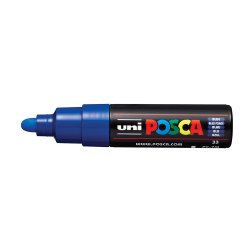Marcador Uniball Posca PC-7M 4,5mm Azul (33) 1un 1293283/UN