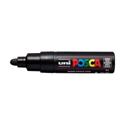 Marcador Uniball Posca PC-7M 4,5mm Preto (24) 1un 1293290/UN