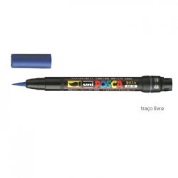 Marcador Uniball Posca PCF-350 1-10mm Azul (33) 1un 1293243/UN