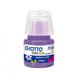 Guache Decor Acrílico Violeta Giotto 25ml 160538119