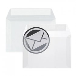 Envelopes 114x162mm C6 Vegetal Transparente 092g 25un 123Z29330