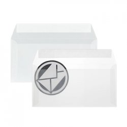 Envelopes 110x220mm DL s/Janela Vegetal Transparente 25un 161Z29331