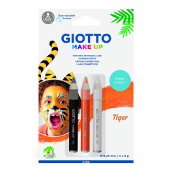 Lápis Facial Giotto Tigre 3 Cores 160473700
