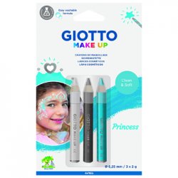 Lápis Facial Giotto Princesa 3 Cores 160473800