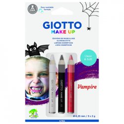 Lápis Facial Giotto Vampiro 3 Cores 160473900