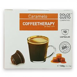 Café Cápsulas p/DG CoffeeTherapy Caramelo 10un 6591332