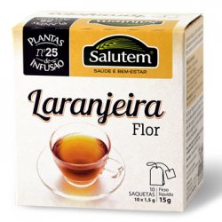 Chá Tisana em Bolsas Flor Laranjeira Salutem 10un 6591018