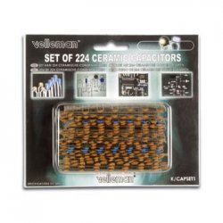 Set Condensadores Cerâmicos 224un VELK/CAP1