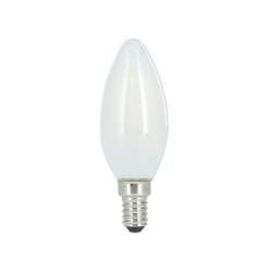 Lâmpada LED E14 Vela 2W 250lm Mate Branco Quente XAV112829