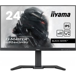 iiyama G-MASTER Black Hawk GB2445HSU-B1 - Monitor LED - 24" - 1920 x 1080 Full HD (1080p) @ 100 Hz - IPS - 250 cd/m² - 1300:1 -