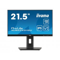 iiyama ProLite XUB2293HSU-B6 - Monitor LED - 22" (21.5" visível) - 1920 x 1080 Full HD (1080p) @ 100 Hz - IPS - 250 cd/m² - 100