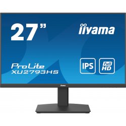 iiyama ProLite XU2793HS-B6 - Monitor LED - 27" - 1920 x 1080 Full HD (1080p) @ 100 Hz - IPS - 250 cd/m² - 1000:1 - 1 ms - HDMI,