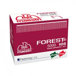 Agrafo 105 Forest (5mm) para Rocamatica 114 Cx. 5000un 1551072