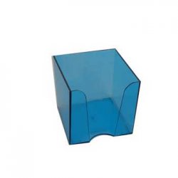 Base transparente p/ Bloco (Cubo) 90x90x90mm Cores Sortidas 162Z90002