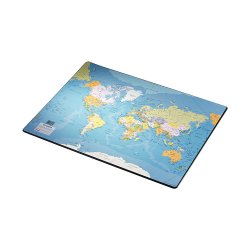 Base Secretária 40x53cm Mapa Mundo 14833208