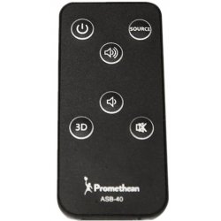 Promethean - Controlo remoto - infravermelho - para Promethean ActivSoundBar ASB-40-RC