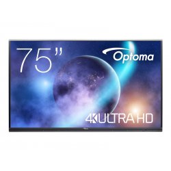 Optoma Creative Touch 5752RK+ - 75" Classe Diagonal 5-Series ecrã LCD com luz de fundo LED - interativa - com ecrã tátil (multi