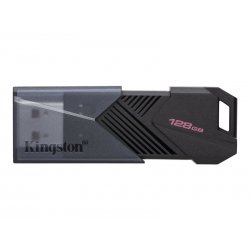 Kingston DataTraveler Onyx - Drive flash USB - 128 GB - USB 3.2 Gen 1 - preto opaco DTXON/128GB