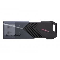 Kingston DataTraveler Onyx - Drive flash USB - 64 GB - USB 3.2 Gen 1 - preto opaco DTXON/64GB