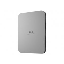 LaCie Mobile Drive STLP2000400 - Disco rígido - 2 TB - externa (portátil) - USB 3.2 Gen 1 (USB C conector) - cinzento escovado 