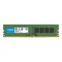 Crucial - DDR4 - module - 4 GB - DIMM 288-pin - 2666 MHz / PC4-21300 - CL19 - 1.2 V - unbuffered - sem ECC CT4G4DFS8266