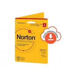 Norton AntiVirus Plus - Para Tech Data - licença de assinatura (1 ano) - 1 dispositivo, 2 GB de espaço de armazenamento na clou