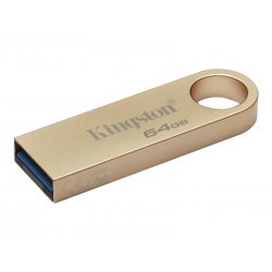 Kingston DataTraveler SE9 G3 - Drive flash USB - 64 GB - USB 3.2 Gen 1 - ouro DTSE9G3/64GB
