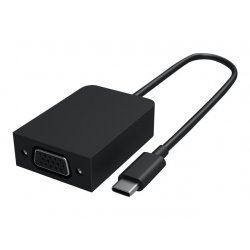 Microsoft Surface USB-C to VGA Adapter - Adaptador de vídeo - 24 pin USB-C macho para HD-15 (VGA) fêmea - comercial HFT-00007